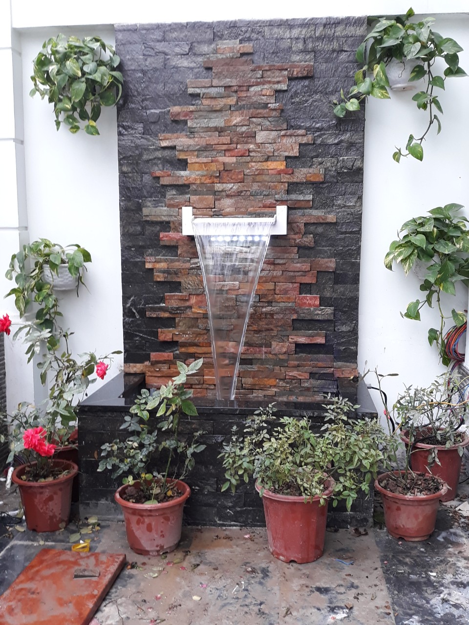 thi công tiểu cảnh thác nước (4)