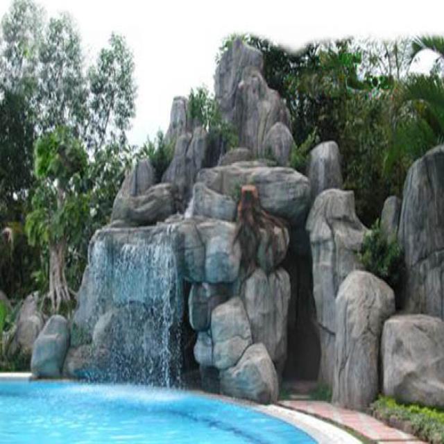 Lựa chọn vị trí thi công thác nước phong thủy