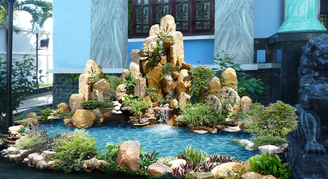 Non bộ sau gia đình nhà bạn