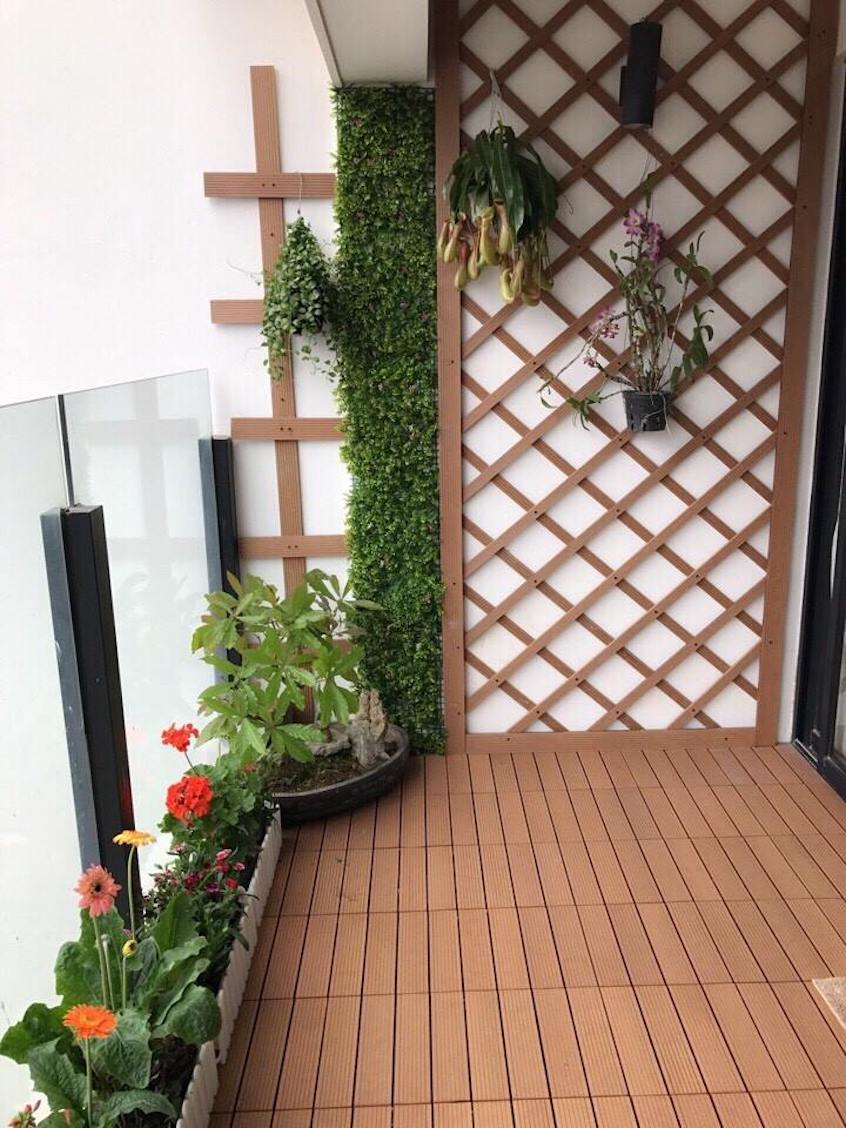 thiết kế thi công tiểu cảnh ban công (7)